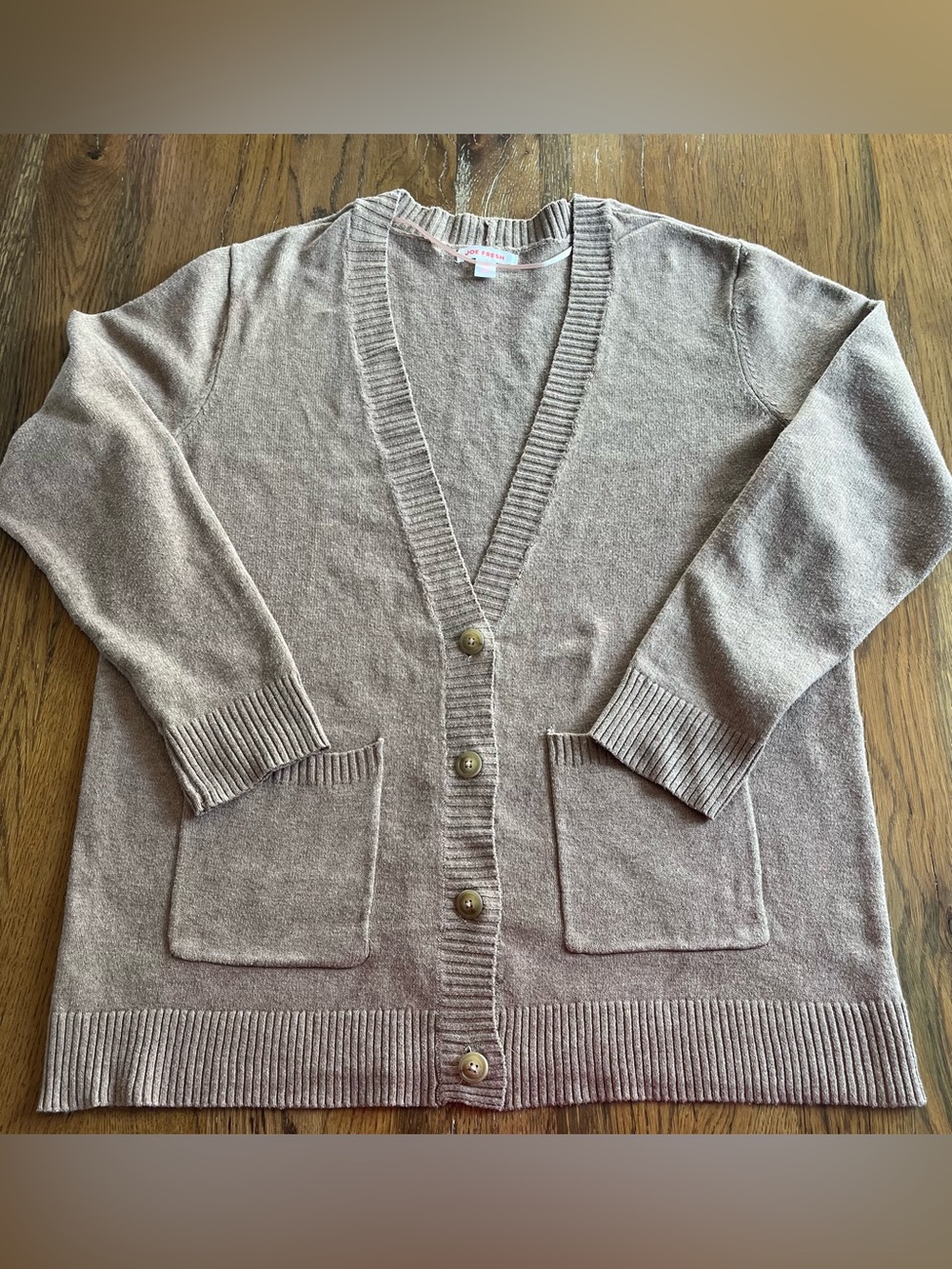 # 184 Joe fresh sweater in taupe brown
